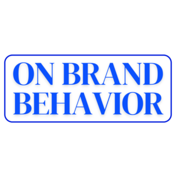 On Brand Behavior